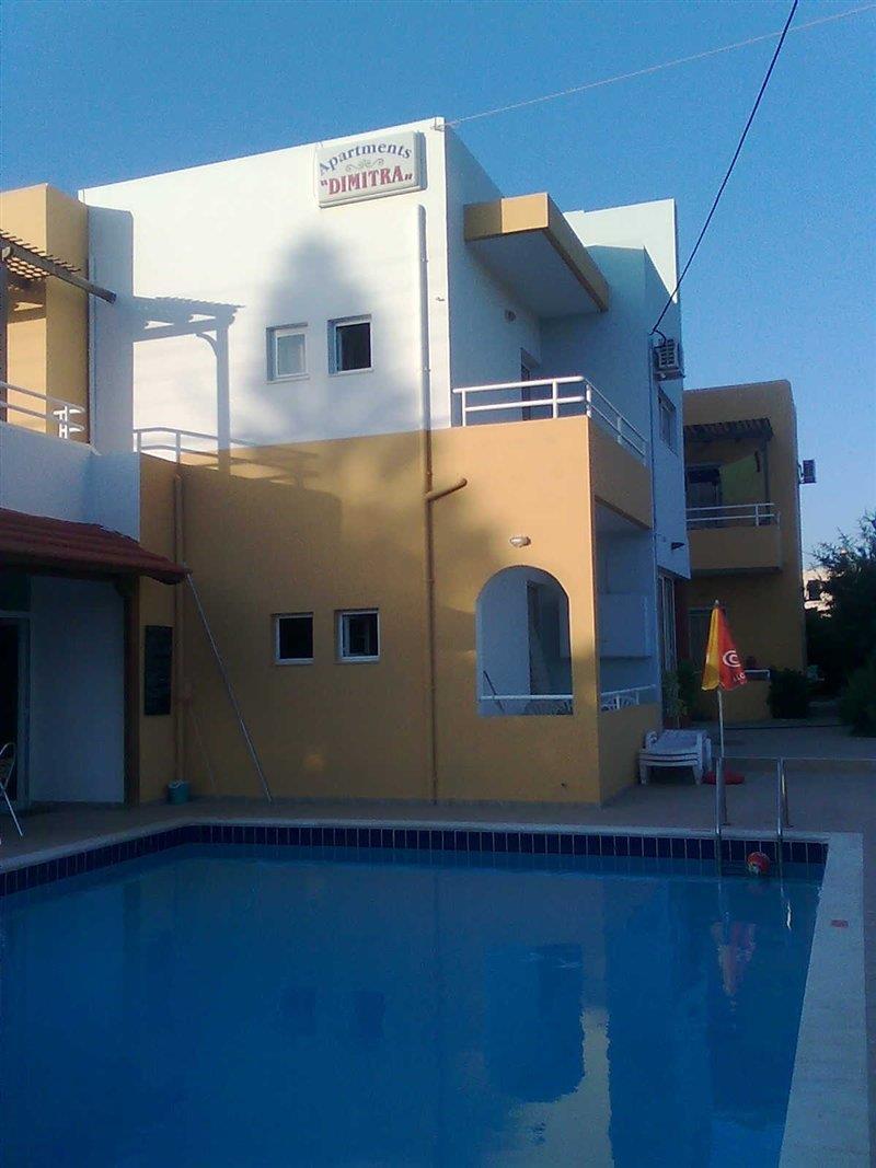 Dimitra Apartments Gouves Exterior photo