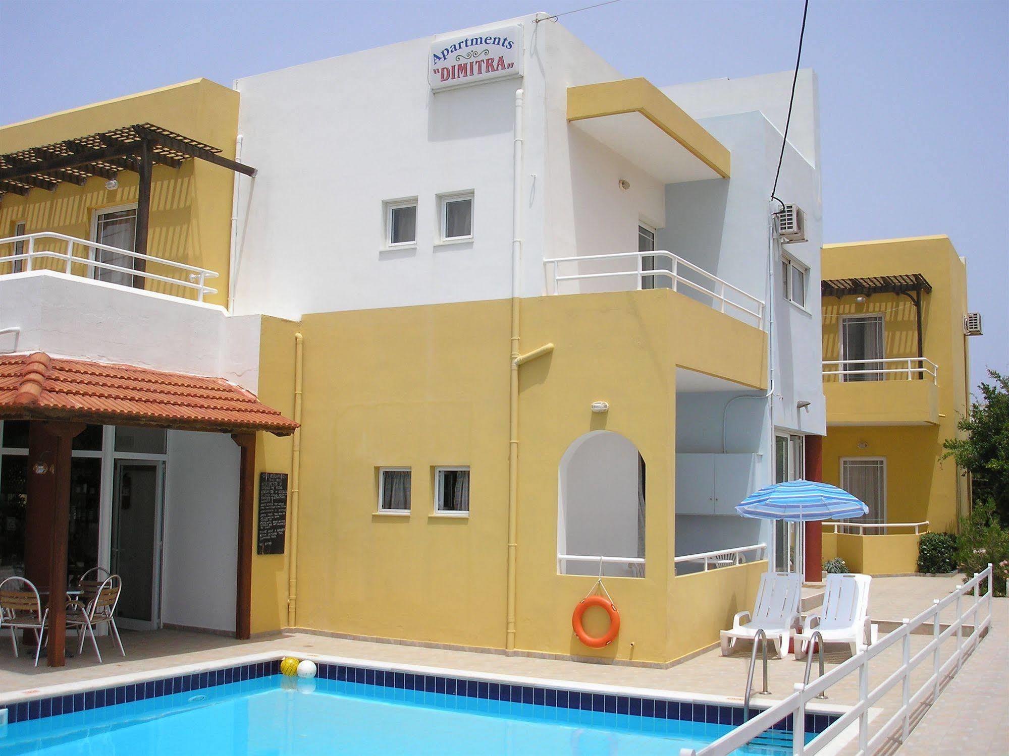 Dimitra Apartments Gouves Exterior photo